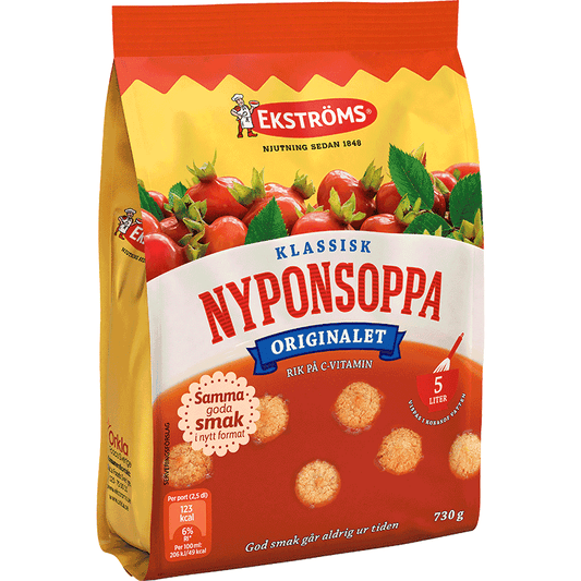 Ekströms Nyponsoppa Rosehip Drink Mix 730 gram Made in Sweden