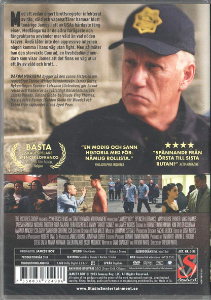 Jamesy Boy (2014) DVD