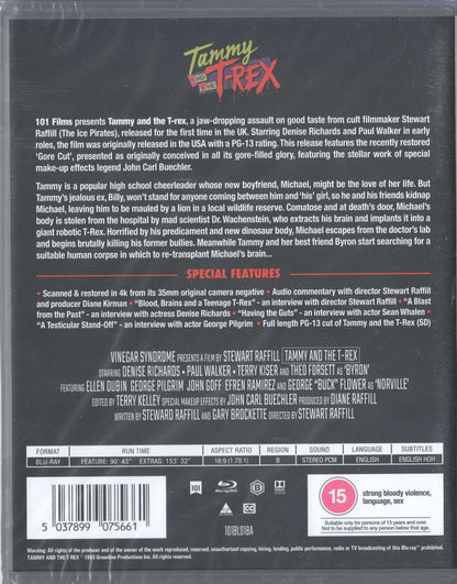 Tammy and the T-Rex (1994) Blu-ray