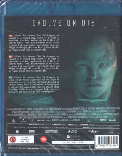 The Titan (2018) Blu-ray