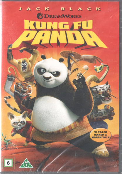 Kung Fu Panda (2008) DVD, Danish & Norwegian Edition