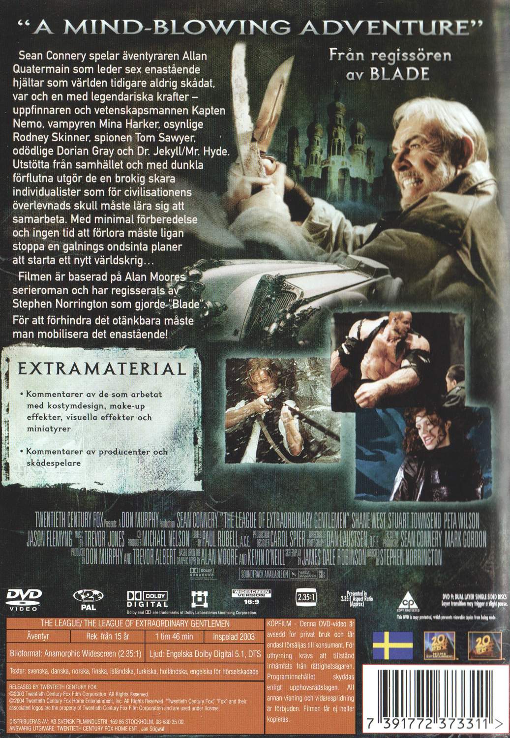 The League of Extraordinary Gentlemen (2003) Blu-ray