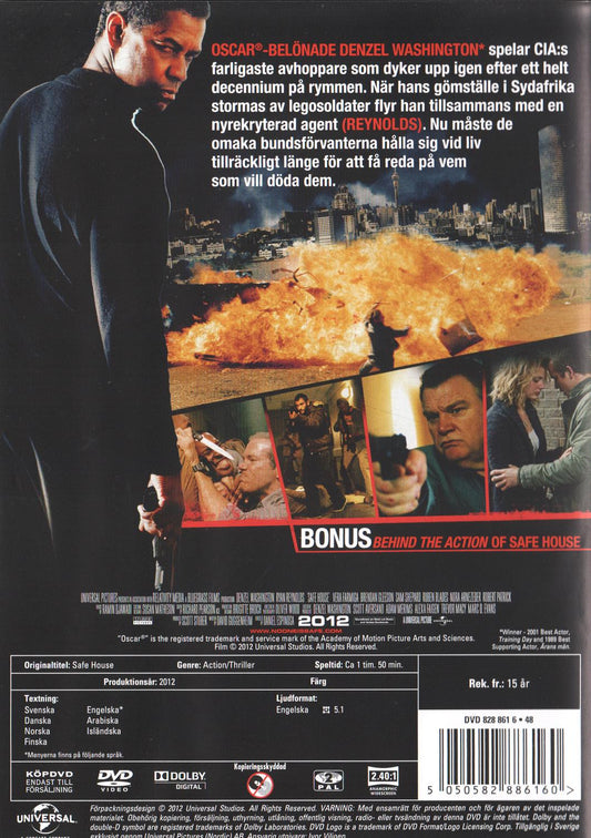 Safe House (2012) DVD