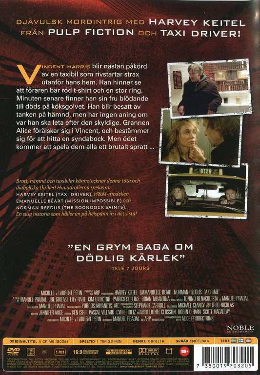 A Crime (2006) DVD