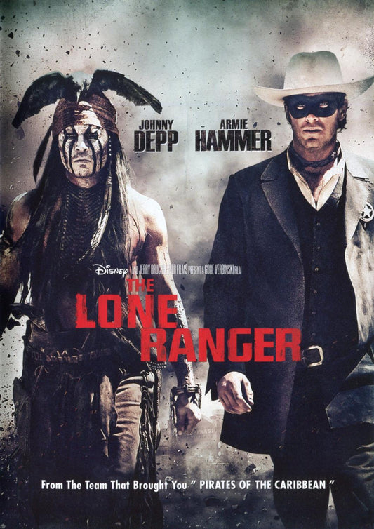 The Lone Ranger (2013) DVD