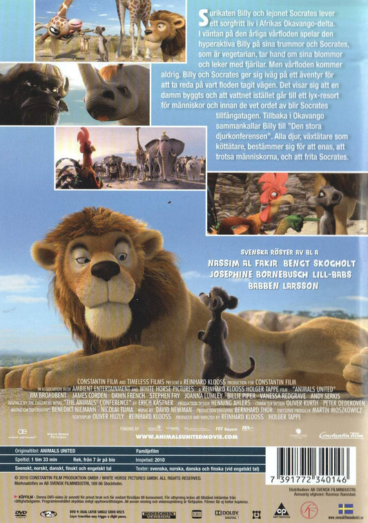 Animals United (2010) DVD