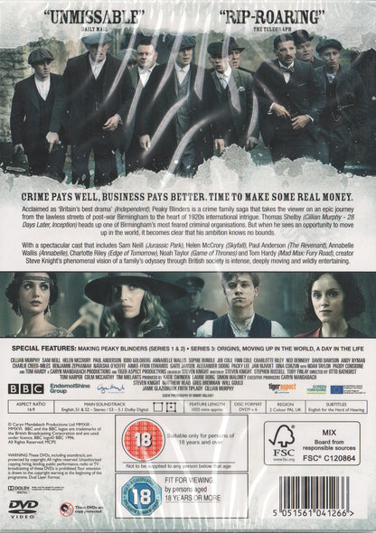 Peaky Blinders The Complete Series (2016) DVD