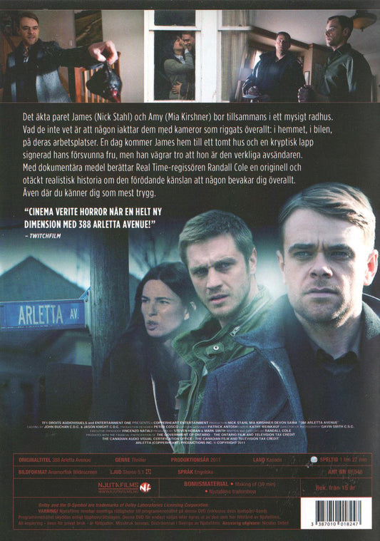 388 Arletta Avenue (2011) DVD
