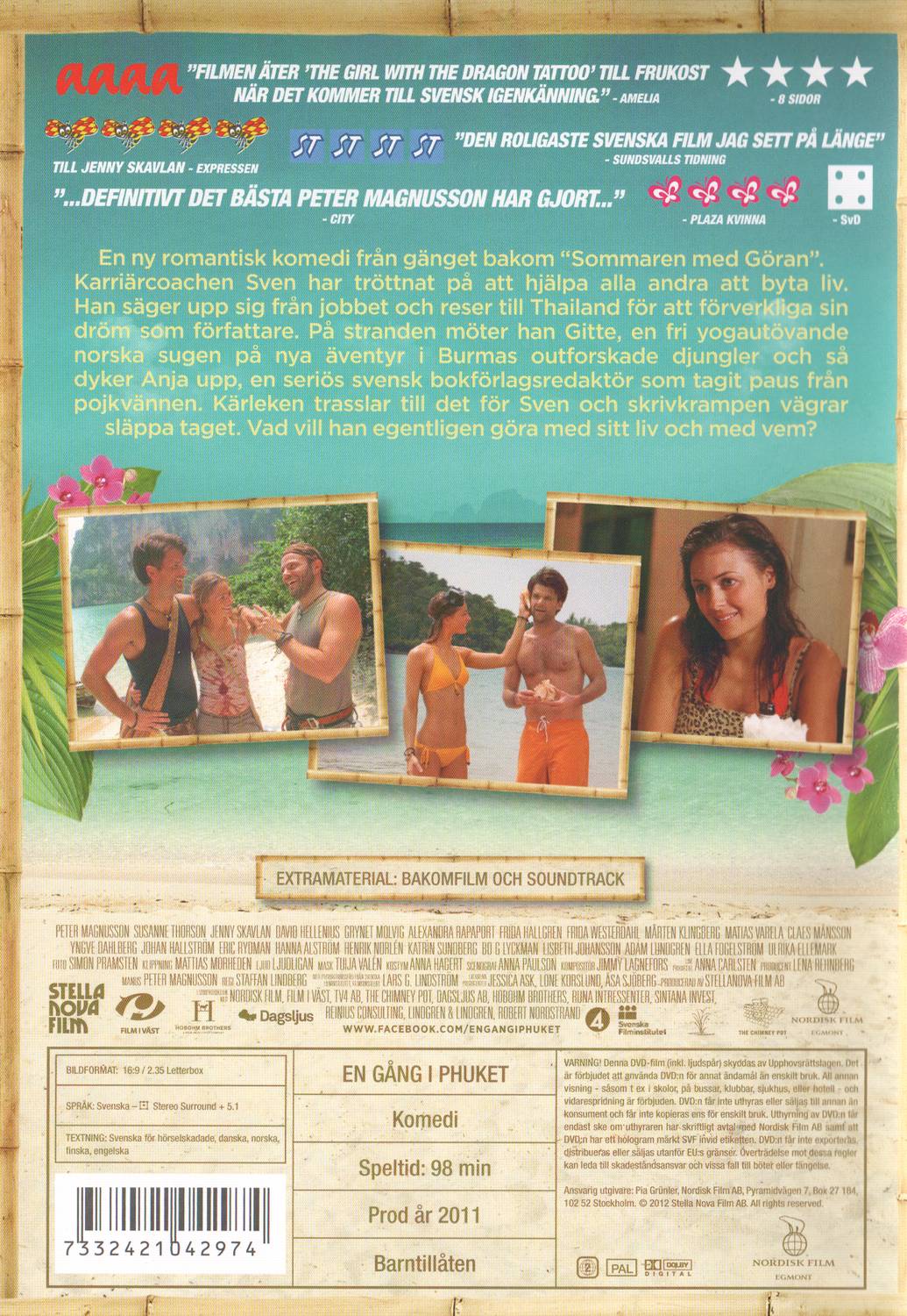 En Gång I Phuket (2011) DVD
