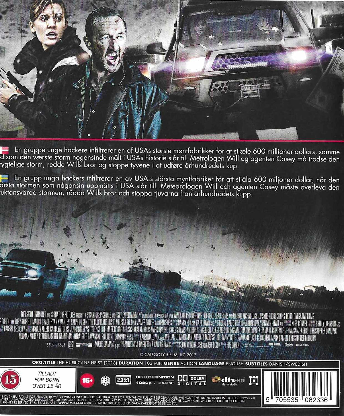 The Hurricane Heist (2018) Blu-ray