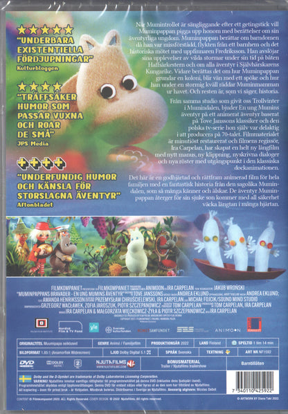 Muumipapa Seiklused (2022) DVD