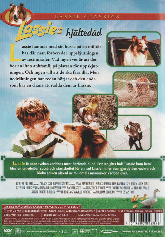 Lassie Peace is our Profession (1972) DVD