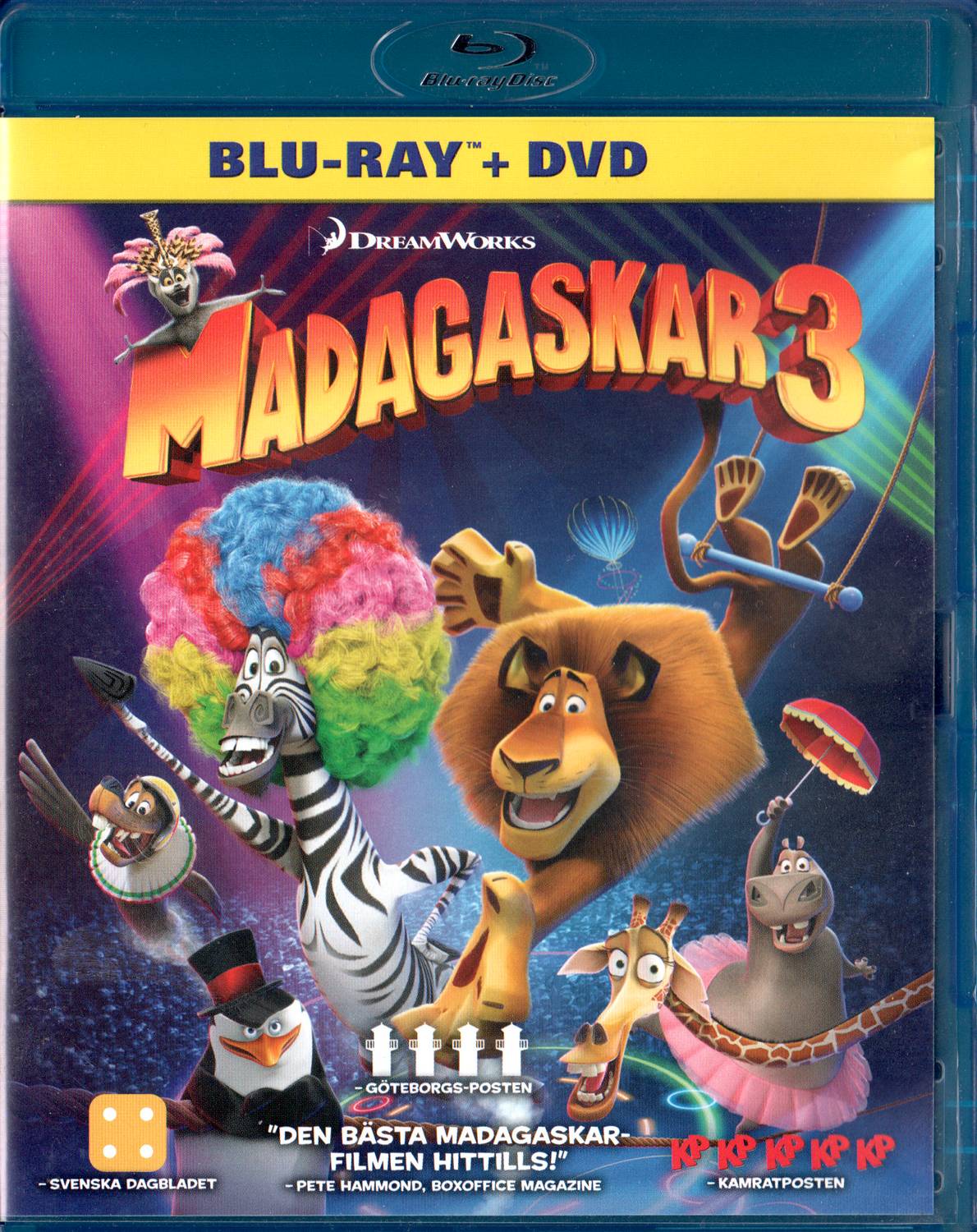 Madagascar 3 (2012) Blu-ray