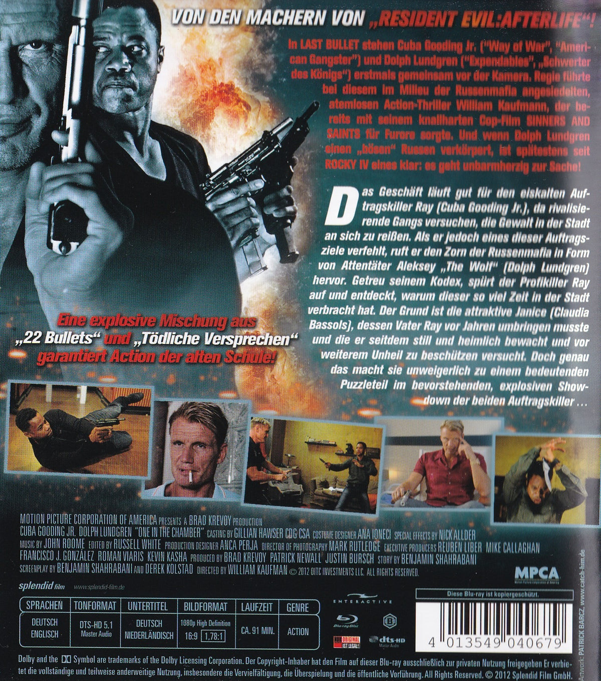 Last Bullet (2012) Blu-ray