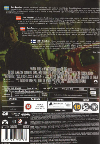 Jack Reacher (2012) DVD