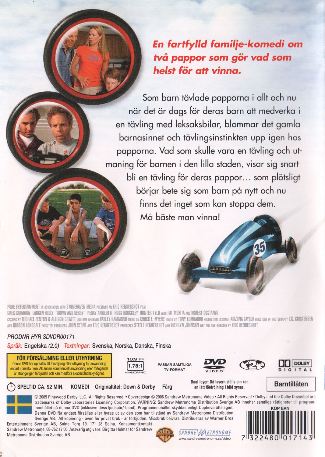 Down & Derby (2005) DVD