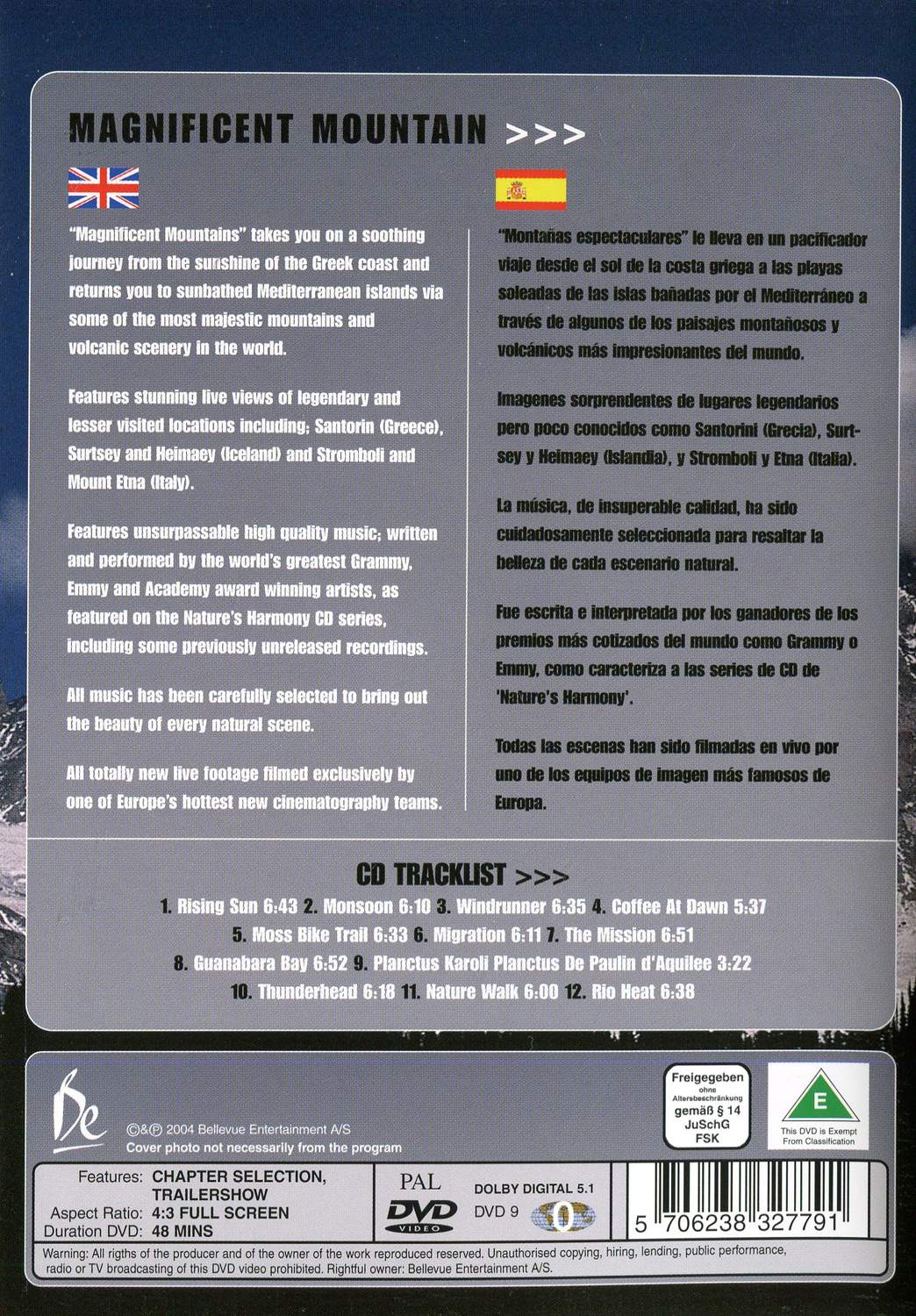 Natures Harmony: Magnificent Mountain (2004) DVD