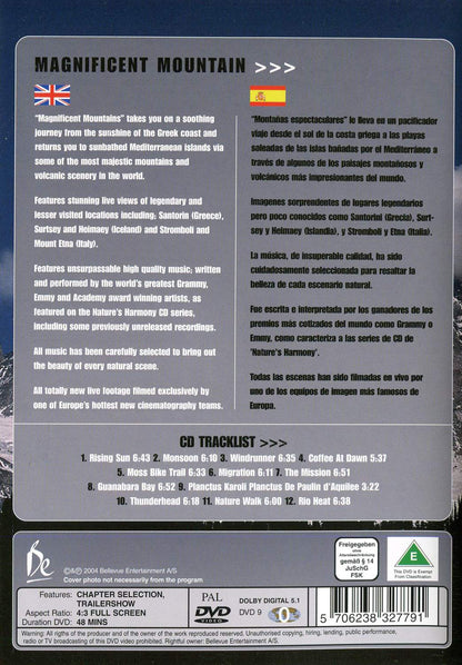 Natures Harmony: Magnificent Mountain (2004) DVD