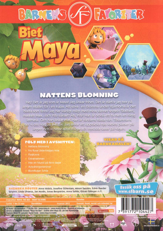 Maya the Bee Night Blooms (2012) DVD