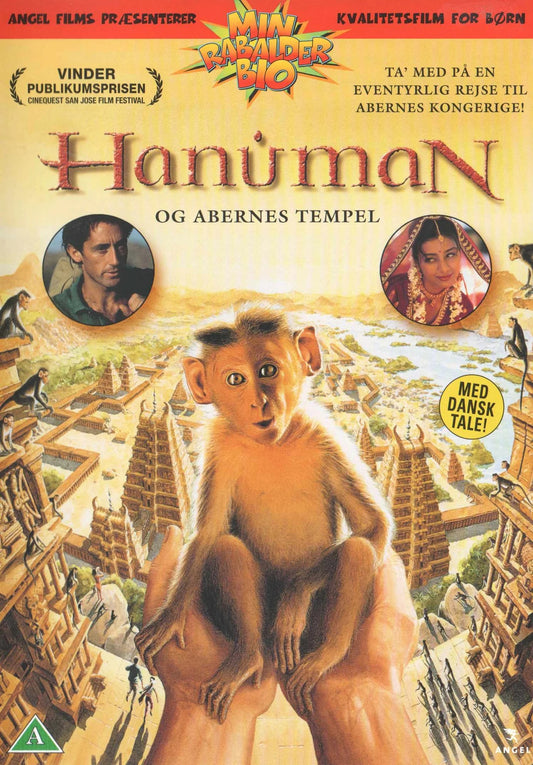 Hanuman  og Abernes Tempel (1998) DVD, Danish Edition