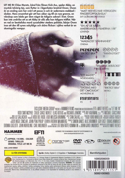 Let Me In (2010) DVD