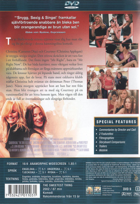 The Sweetest Thing (2002) DVD