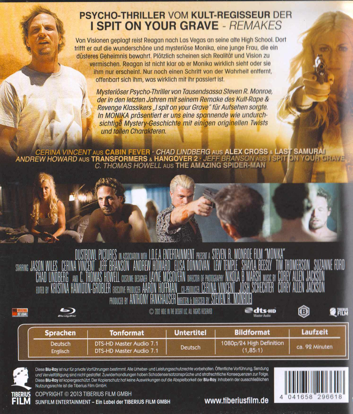 Monika (2013) Blu-ray