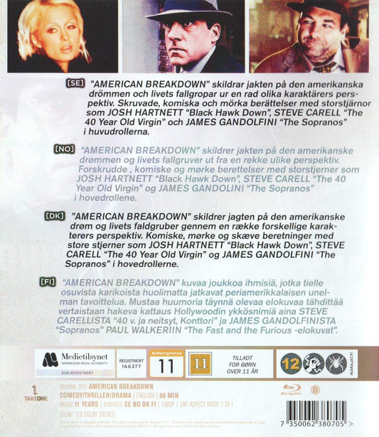 American Breakdown (2012) Blu-ray