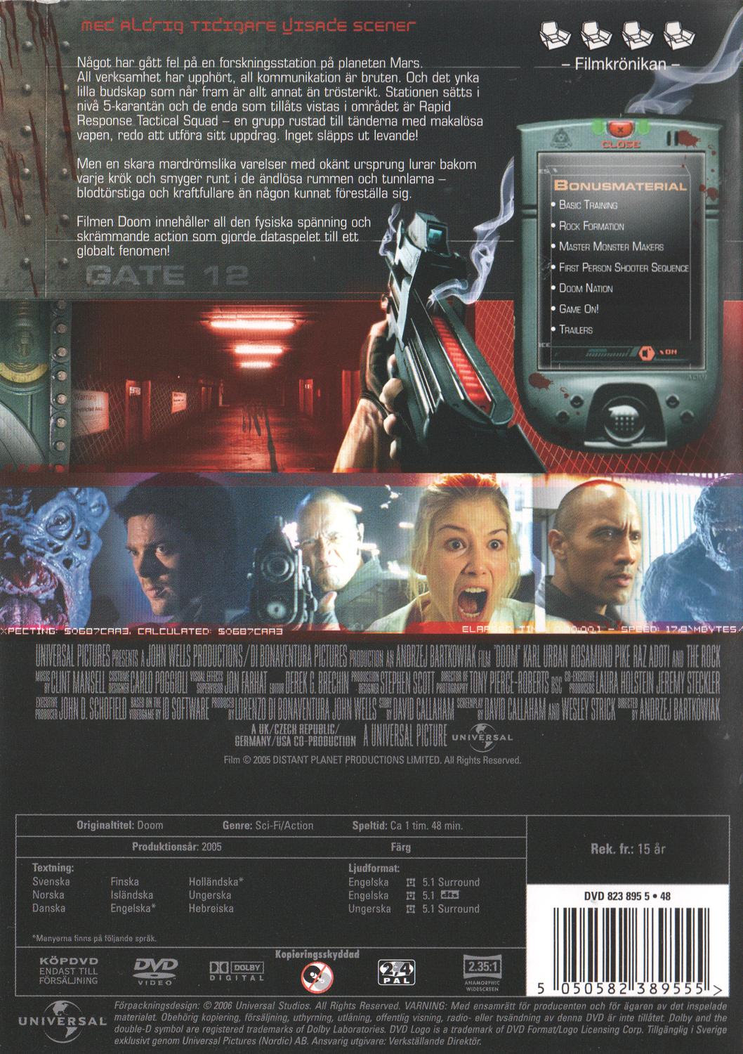 Doom (2005) DVD