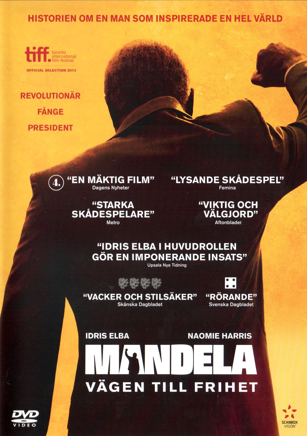 Mandela Long Walk to Freedom (2013) DVD