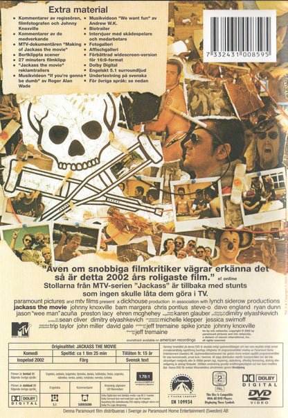Jackass the Movie (2003) DVD