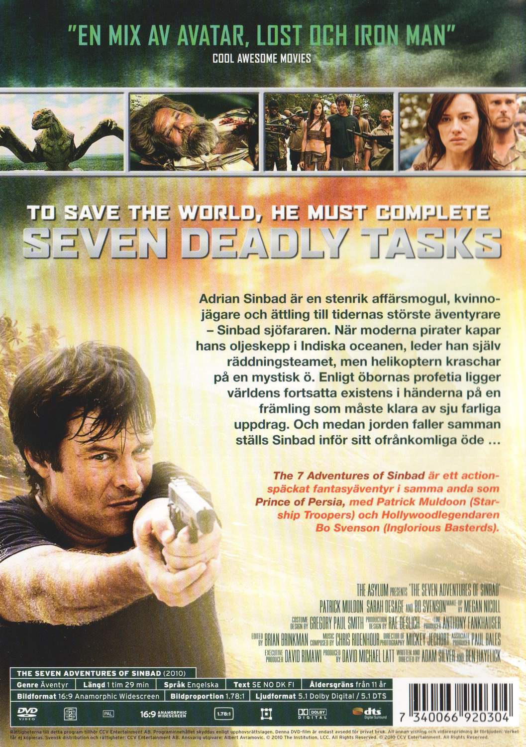 The 7 Adventures of Sinbad (2010) DVD