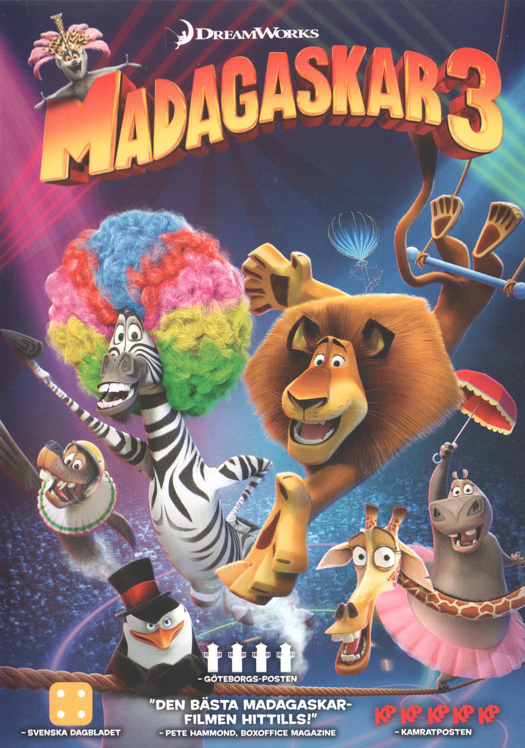 Madagascar 3 (2012) DVD