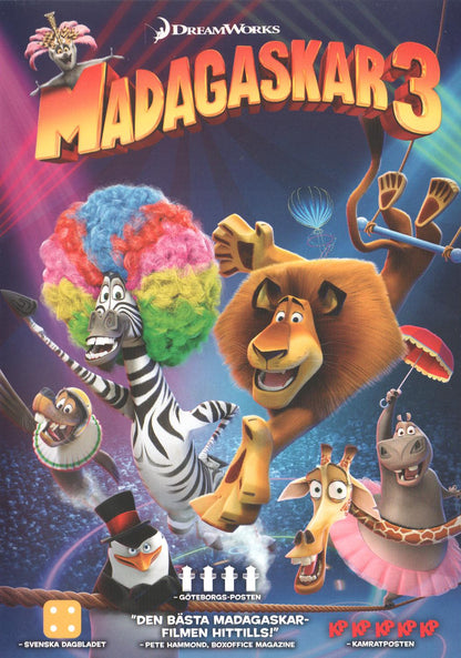 Madagascar 3 (2012) DVD