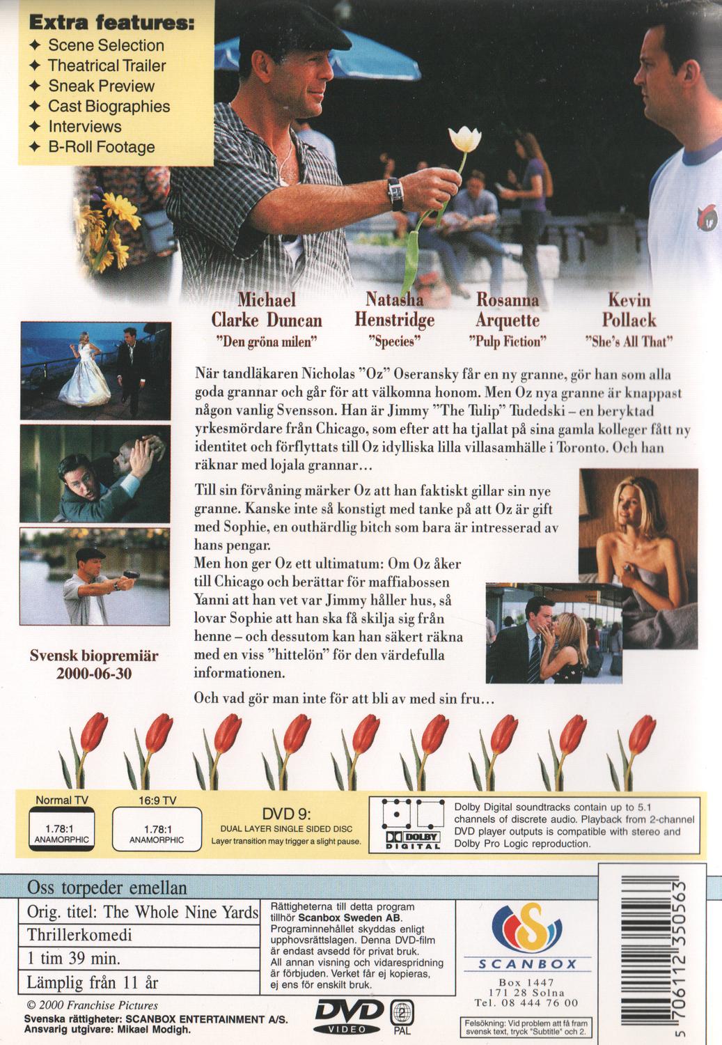 The Whole Nine Yards (1999) DVD