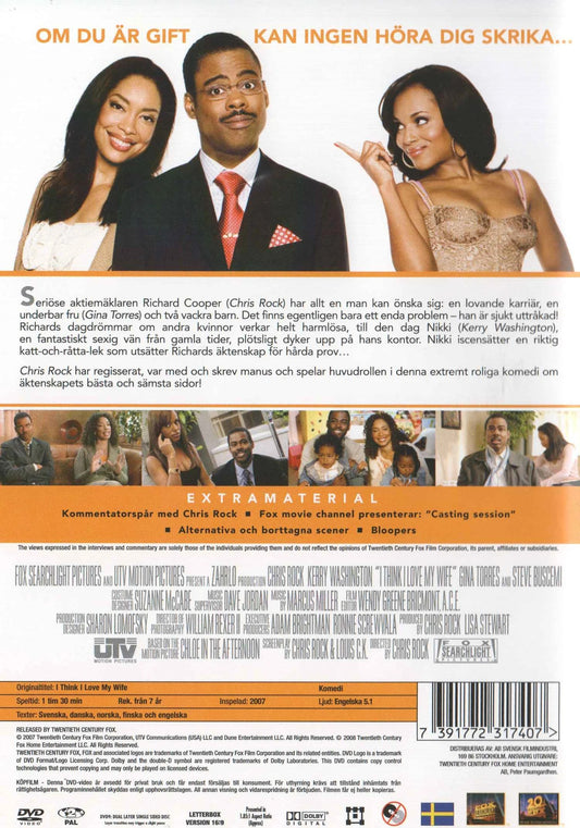I Think I Love My Wife (2007) DVD