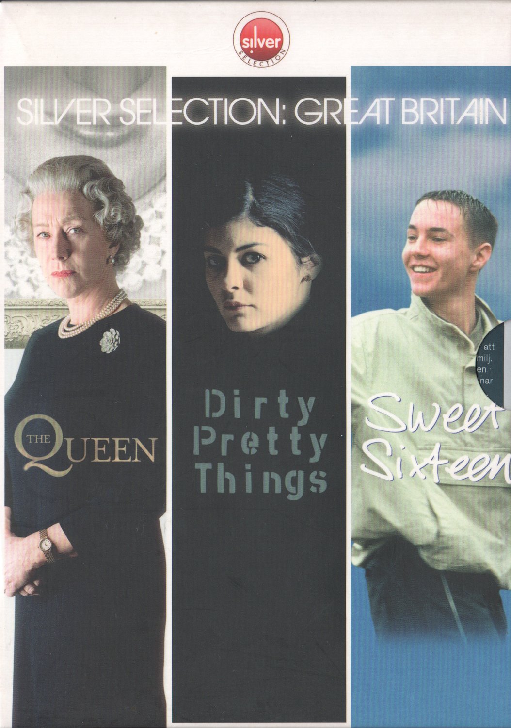 The Queen / Dirty Pretty Things / Sweet Sixteen DVD, Silver Selection