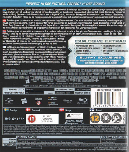 Battleship (2012) Blu-ray