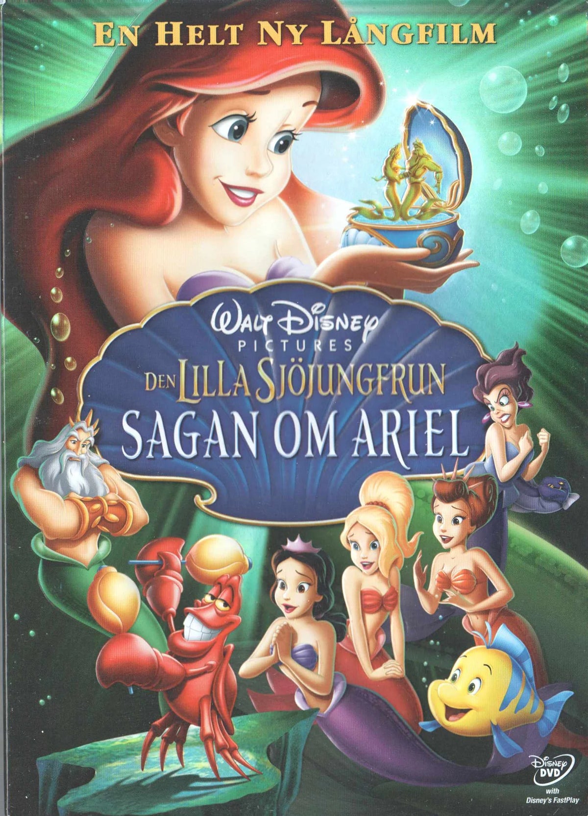 The Little Mermaid Ariel's Beginning (2008) DVD