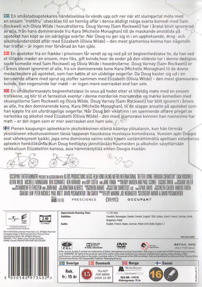 Better Living Through Chemistry (2013) DVD