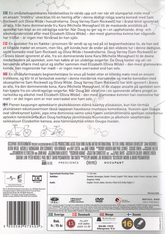 Better Living Through Chemistry (2013) DVD