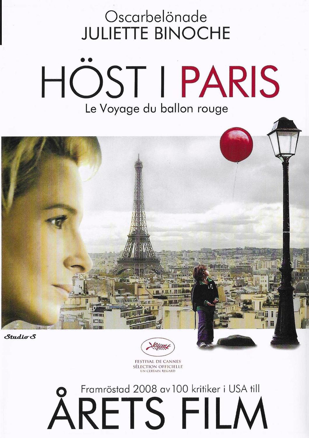Le Voyage Ballon Rouge (2008) DVD