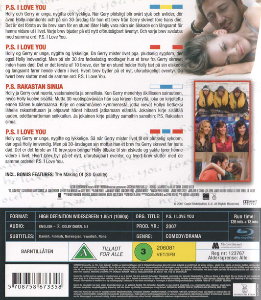 P.S. I Love You (2007) DVD