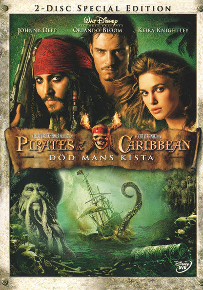 Pirates of the Caribbean Dead Man's Chest (2006) DVD, Special Edition