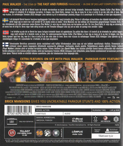 Brick Mansions (2013) Blu-ray