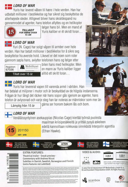 Lord of War (2005) DVD