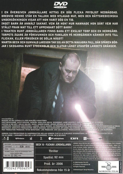 Beck 18 Flickan I Jordkällaren (2006) DVD
