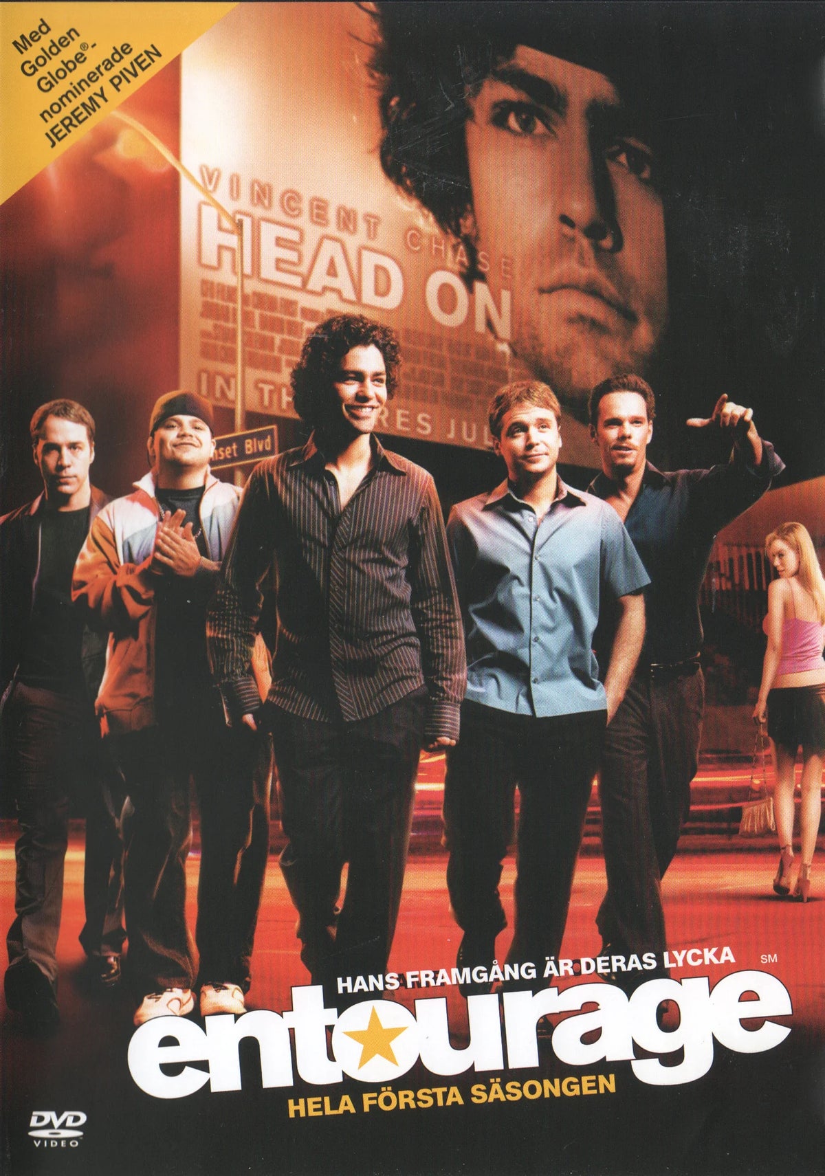 Entourage The Complete First Season (2010) DVD, Swedish Edition
