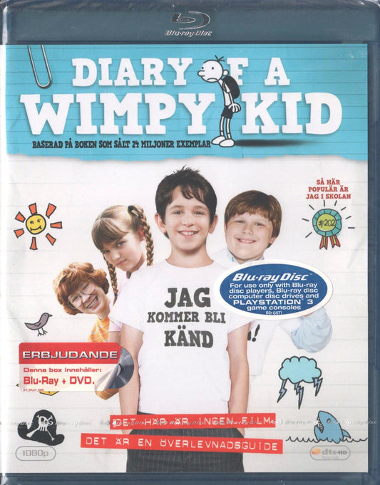 Diary of a Wimpy Kid (2010) Blu-ray