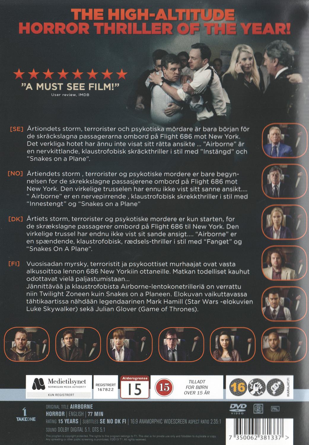 Airborne (2013) DVD